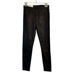 Joe’s Jeans The‎ Charlie Flawless High Rise Skinny Ankle Jeans BLK Size 25 NWT
